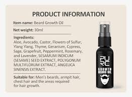 She stopped promoting the old mix that candie19 mentioned because the sulfur percentages weren't being controlled. Purc Growth Beard Oil Grow Beard Thicker More Full Thicken Hair Beard Oil For Men Beard Grooming Treatment Beard Care Hair Loss Products Aliexpress