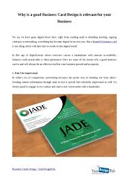 Vistaprint business cards are best for: Creative Business Cards Designing By Yourdesignpick Issuu