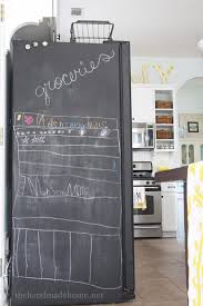 But stronger magnets should be able to stick. Faq S Painting Your Fridge With Chalkboard Paint