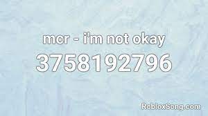 My chemical romance roblox ids read roblox song ids from the story roblox ids by ericka022318 (ericka terry) with 567,646 reads. Mcr I M Not Okay Roblox Id Roblox Music Codes