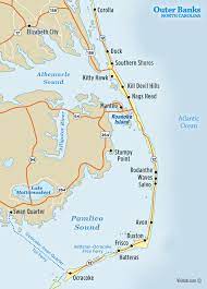 Check out a map of the outer banks before visiting. Outer Banks Nc Map Visit Outer Banks Obx Vacation Guide