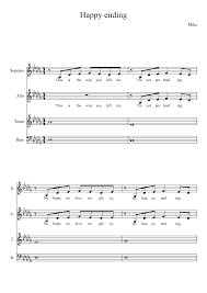 Whats up, mika is a great artist, great music and lyrics and it's always so happy. Happy Ending Mika Sheet Music For Bass Solo Musescore Com