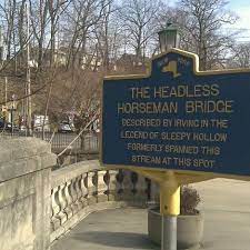 Ichabod crane is sent to sleepy hollow to investigate the decapitations of three people, with the culprit being the legendary apparition, the headless the curse of the headless horseman (christopher walken) is the legacy of the small town of sleepy hollow. Headless Horsemen Bridge Brucke In Sleepy Hollow