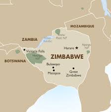 It is a country in southern africa which is located between two rivers limpopo and zambezi. Zimbabwe Geography And Maps Goway Travel