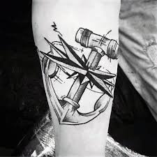 Also, if you are looking for an elegant tattoo that has both stars and music notes, then this is the design for you. Top 30 Unique Anchor Tattoos For Men