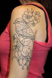 Half Sleeve Bird And Flowers Tattoos For Women Tattoos For Women Bird Tattoos For Women Tattoos For Women Half Sleeve Sleeve Tattoos For Women