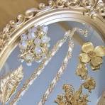 Amazon.com: Espejos colgantes ovalados vintage, 2 piezas ...
