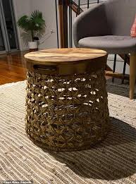 Target / furniture / extra large coffee table. Shopper Shares Most Basic Coffee Table Hack Of All Time Using Unlikely Buys From Kmart Daily Mail Online