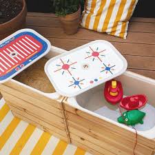 matschkuche selber bauen mit klebefolie und trofast box in 2021 ikea hacken kinder ikea kids kinderkuche selber bauen