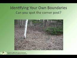 Learn About Your Land - Find Your Property Boundaries And Corners - Youtube