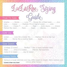 sizing chart for lularoe patrick www bedowntowndaytona com