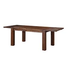 Constructed from acacia solid wood, an exotic lumber known for its bold product description. Modus Furniture Meadow Rectangular Dining Table In Brick Brown 3f4161