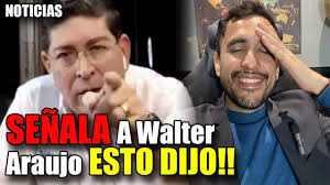 🔴SEÑALAN A Walter Araujo DE RECIBIR 6 MIL