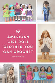 I have worked this pattern in red heart yarn using a us g 4.0 hook and it fits the free printable written crochet pattern for 18″ doll sweater. Your Little Girl Will Love These Crochet Outfits For Her American Girl Doll