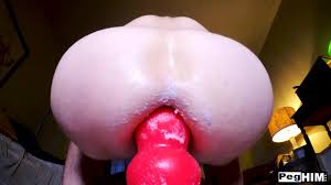 The Devils Buttplug stuffed in his ass until it reaches the last huge bulg