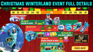 This list will give an estimated month and year of when any future events will arrive on the na server. Christmas Event Free Fire Winterland Event Free Fire Elite Pass Discount Event Free Fire Youtube