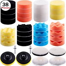 In these cases, it's best to follow up with foam car polishing pads. Amazon Com Siquk 38 Pieces Car Polishing Pad Kit 3 Inch Buffing Pads Foam Polish Pads Polisher Attachment For Drill Automotive