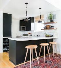 Black And Wood Kitchen Decor 70 Good Staylish Black White Wood Kitchen Ideas White Wood Kitchens Kitchen Design Small Wood Kitchen