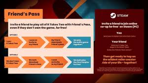 I've been loving gamepass pc, but i don't love feeling scammed into a month of subscribing i would have taken obtain immediate access to ea games on pc, with many other additional benefits with xbox. How The Friend S Pass Works In It Takes Two Gamepur
