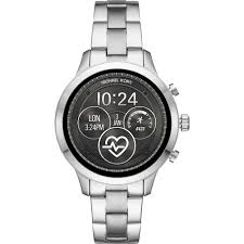 Best Buy Michael Kors Access Runway Smartwatch 41mm Stainless Steel Silver Tone Mkt5044