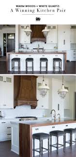 Combining Different Materials And A Contrast Of Colors Brings A Sophisticated Balance To Your Kitc Kitchen Island Cabinets Kitchen Remodel New Kitchen Cabinets
