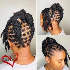 These Updos Natural Hairstyles Truly Are Fab Updosnaturalhairstyles Short Locs Hairstyles Locs Hairstyles Hair Styles