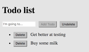 I think my javascript is messy and can be improved a lot. A Guide To Tdd A React Redux Todolist App Full Stack Feed