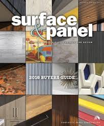 Surface Panel Buyers Guide 2016 By Bedford Falls