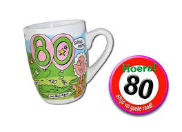 Grappige 80 Jaar Verjaardag Cadeaus Feestartikelen Nl