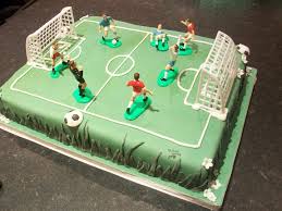Football cake toppers and decorations. Football Pitch Birthday Cake Design Best Happy Birthday Wishes