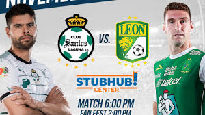 May 31, 2021 · santos laguna faces cruz azul in the second leg of their liga mx liguilla final tie at the estadio azteca in mexico city, mexico, on sunday, may 30, 2021 (5/30/21). Stubhub Center To Host Santos Laguna And Club Leon In Friendly Match La Galaxy