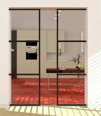 Ideal for kitchen and bedroom use. Sliding Double Doors Black Metal Framed French Doors Industrial Style Double Pocket Doors