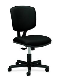 Hon H5703 Ga10 T Volt Task Chair Armless Office Chair For Computer Desk Black Fabric H5703 Click On Th Leather Office Chair Task Chair Black Office Chair
