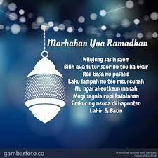 Menjelang datangnya bulan yang penuh kemuliaan, bulan ramadhan, ada tradisi untuk saling memberikan ucapan selamat di antara kaum muslimin. Ucapan Selamat Bulan Puasa Bahasa Sunda 2016 Gambar Aneh Unik Lucu