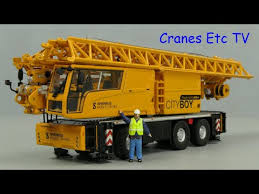 This is the cranes etc tv review of first gear's 1/50 scale model of the east genesis dump trailer. Wsi Spierings City Boy Mobile Crane By Cranes Etc Tv Ø¯ÛØ¯Ø¦Ù Dideo