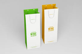 Download Cardboard Wine Bag Mock Up Wine Bag Bag Mockup Mockup