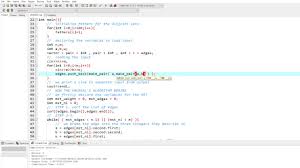 A handful of algorithms are also in the <numeric> header. Kruskal S Mst Algorithm Implementation In C Source Code Using Disjoint Sets Union Find Youtube