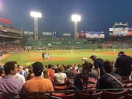 fenway park section loge box 126 home of boston red sox