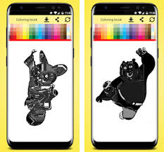 Play kungu panda game free! Coloring Book For Kung Fu Panda Apk Download For Android Latest Version 3 0 Coloring Book Pan Ay