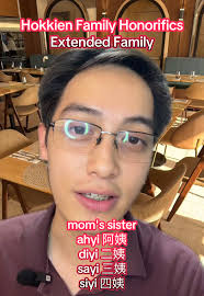 Hokkien Honorifics Chinoy