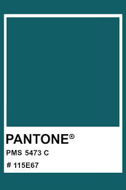 pantone 5473 c color pms hex teal colour palettes green of the day