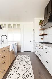 Light oak kitchen island atlanta 2021. Light Oak Kitchen Island With Farm Sink Transitional Kitchen