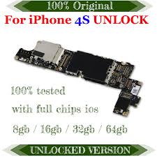 The verizon and sprint versions of the iphone 4s are programmed to predominantly operate on cdma networks. Free Shipping 8gb 16gb 32gb For Iphone 4s Motherboard With Chips Unlocked For Iphone 4 S Mainboard With System 100 Test Mobile Phone Antenna Aliexpress