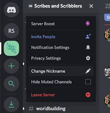 For instance, if you're a member of a discord server related to an online video game, you may want to change your nickname to match your username in that game. How To Change Your Nickname On A Discord Server