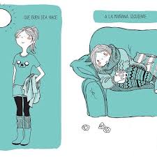 Ana Oncina On Instagram Vineta De Hace Mas De Un Ano La Subo Porque Me Ha Vuelto A Pasar Enferma Frio Calor Tiempo Frases Para El Frio Fria Frases Frio