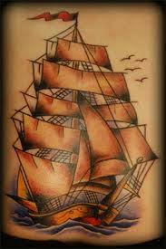 ship tattoos: design ideas and meanings