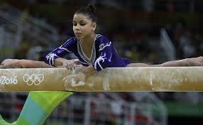 Saltos, trave, paralelas assimétricas e solo. Brasileira Da Ginastica Vai De Beyonce Para Ser Diva Tambem Olimpiada No Rio Folha