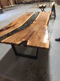 Pin By Andre Hartono On Resin River Dining Table Resin Furniture Tree Furniture Dining Table