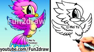 How To Draw Fantasy Animals Phoenix Fun Things To Draw Fun2draw Online Cartoon Classes Youtube Bookmark this page for a new tutorial every saturday.