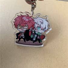 Luciel choi yoosung kim hyun ryu mystic messenger saeran mystic messenger v mystic messenger rika. Anime Mystic Messenger Saeran Seayoung Keyring Keychain Strap Figure Double Side 6cm Acrylic Key Chains Aliexpress
